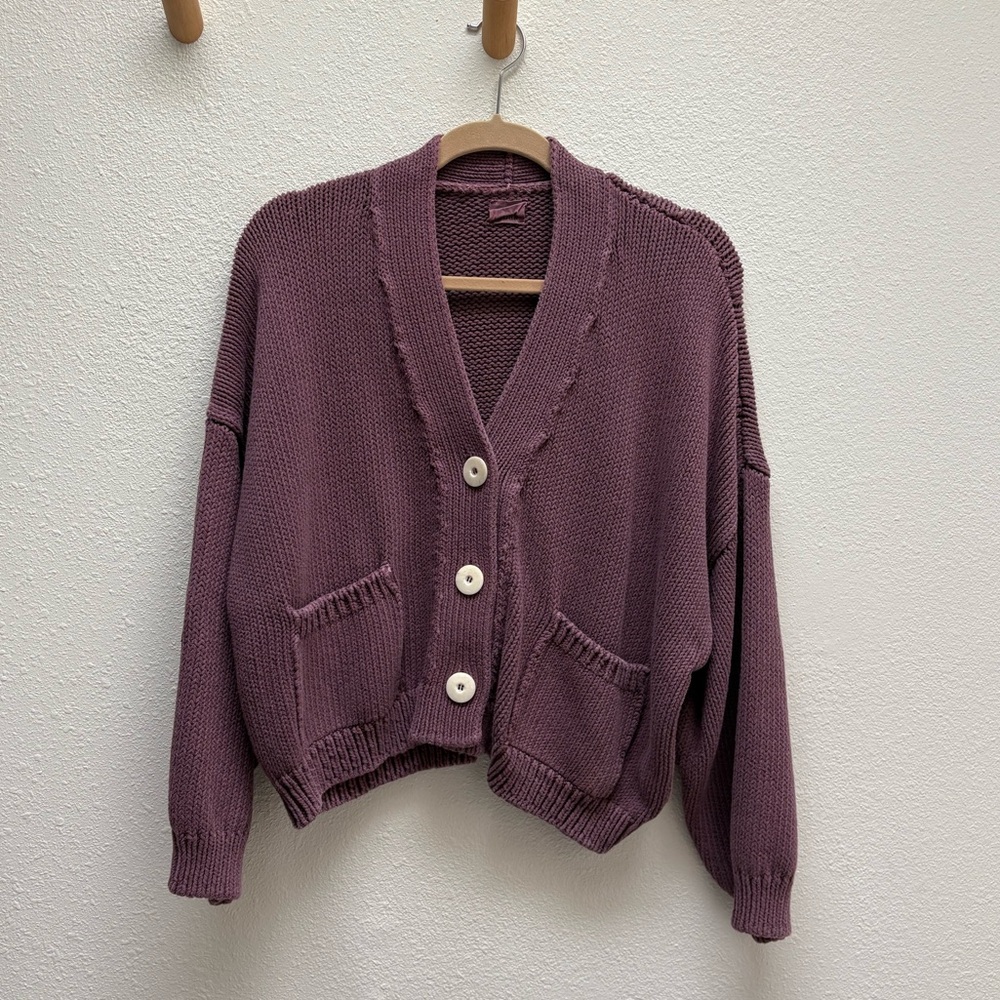 Babaà Cardigan no22 - Black Cherry
